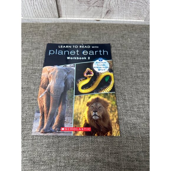 Learn To Read With Planet Earth Scholastic 9 Books Phonics Nonfiction K-1 - Picture 10 of 11